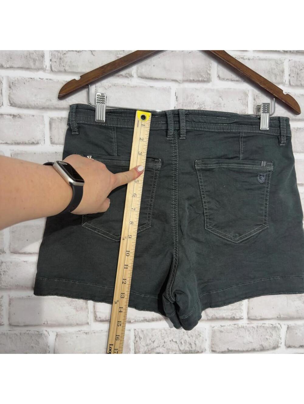 Kuhl Shorts Deep Green Stretch Women's Size 8 - Picture 5 of 5